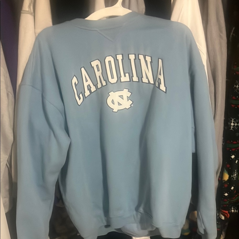 J. America Blue Crewneck Sweater